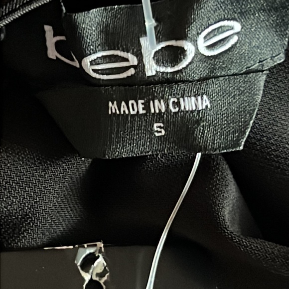 Bebe Tie Front Halter Black Jumpsuit 🌹🌹 - Picture 13 of 16